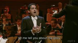 Juan Diego Flórez sings La Flor de la Canela