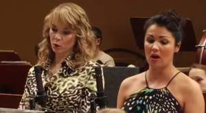 Anna Netrebko & Elīna Garanča sing Offenbach's Barcarolle
