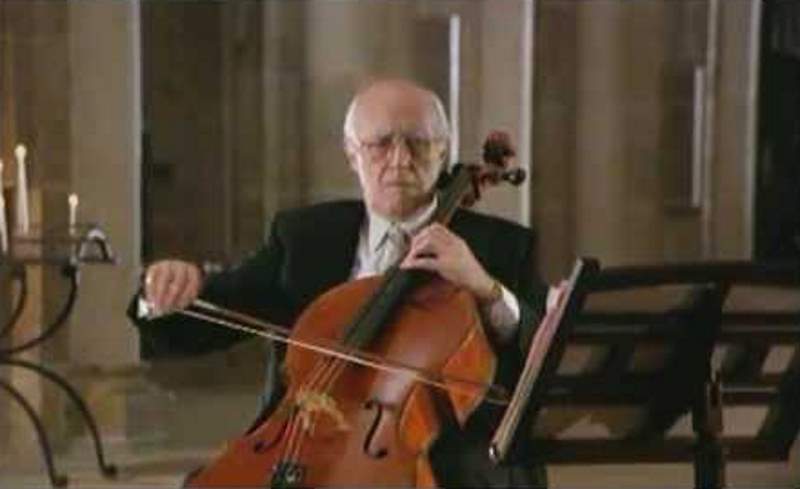 Mstislav Rostropovich plays Bach's Cello Suites