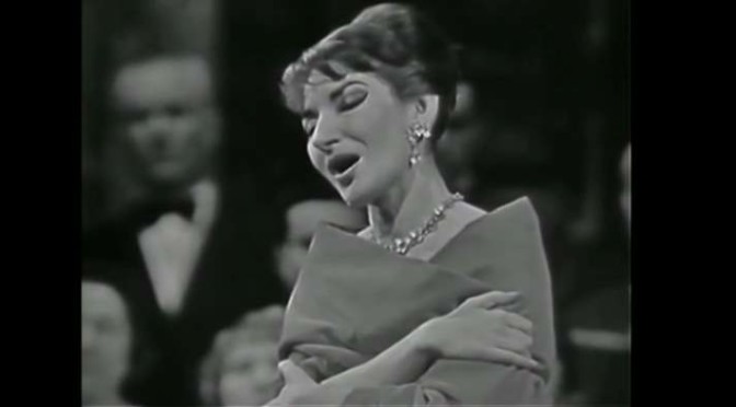 Maria Callas sings Casta Diva (Norma, 1958, Paris)
