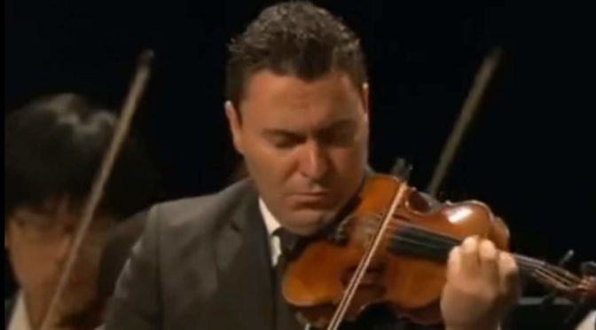 Maxim Vengerov performs Brahms' Violin Concerto