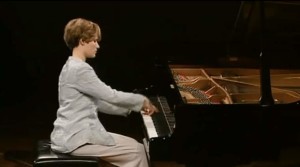 Hélène Grimaud plays Chaconne of Johann Sebastian Bach's BWV 1004