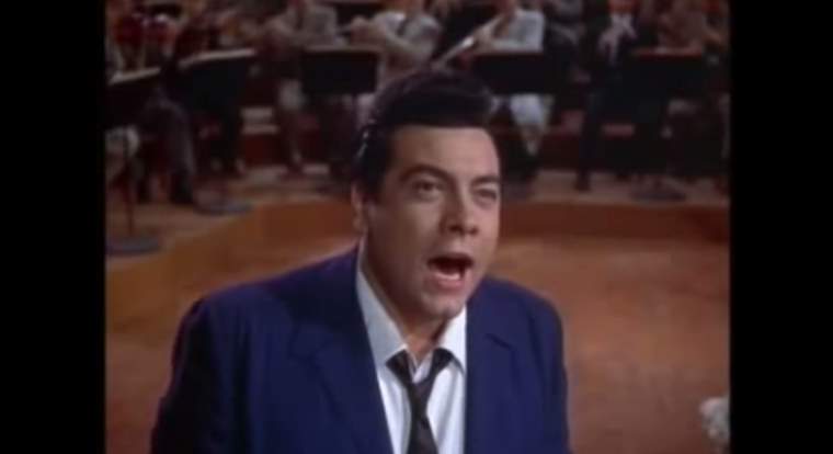 Mario Lanza sings Nessun Dorma (Serenade, 1956)