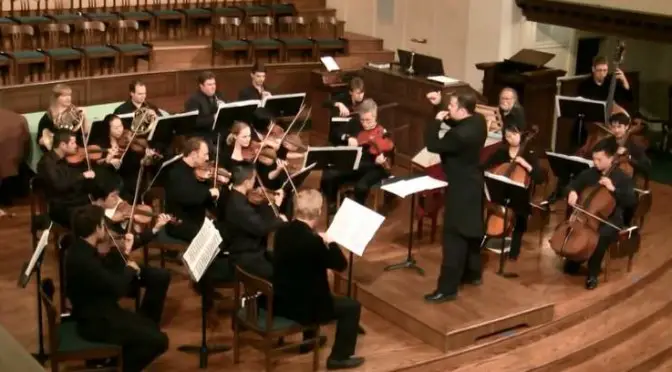 San Francisco Academy Orchestra plays Mozart's Symphony No. 1