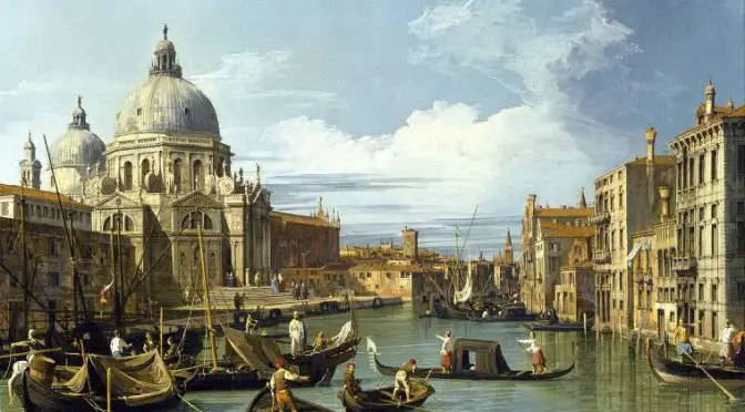 The Grand Canal and the Church of the Salute