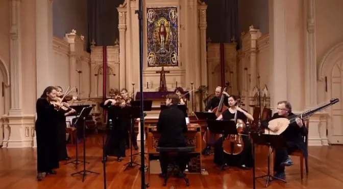 Voices of Music plays Arcangelo Corelli's Concerto grosso in D major, Op. 6, No. 4