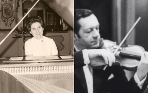 Christianne Jaccottet and Arthur Grumiaux: Bach - Sonata No. 4 in C Minor for Violin and Harpsichord, BWV 1017