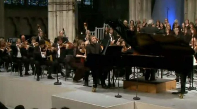 Orchestre Philharmonique de Radio France perform Ludwig van Beethoven's Fantasy in C minor for Piano, Chorus, and Orchestra, Op. 80