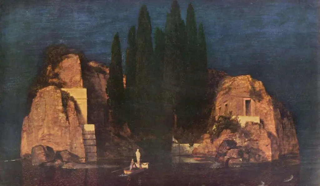 Arnold Böcklin, The Isle of the Dead (Die Toteninsel) - The New York version