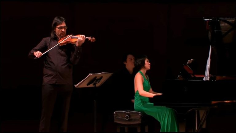 Leonidas Kavakos and Yuja Wang perform Ravel Sonata for Violin and Piano (Violin Sonata No. 2)