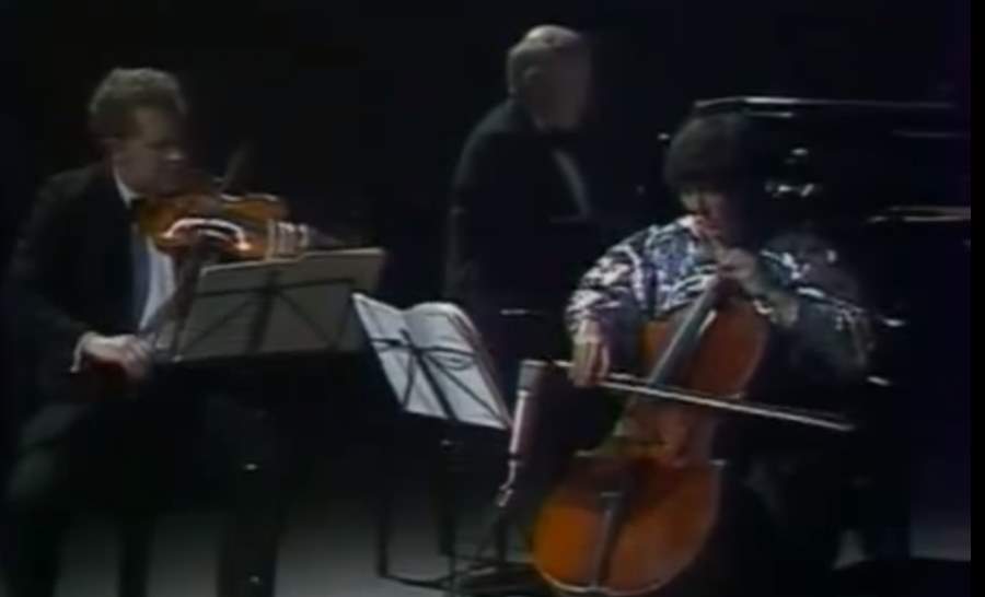 Richter, Kagan, Gutman performs Tchaikovsky Piano Trio (1986)