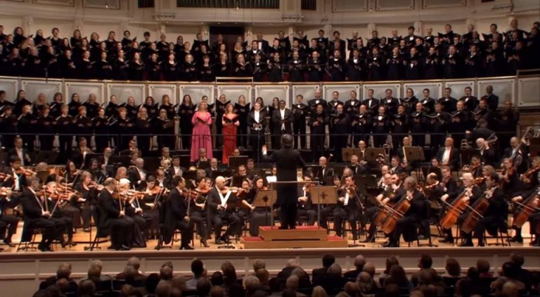 Chicago Symphony performs Beethoven's -Symphony No. 9