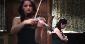 Lana Trotovšek and Yoko Misumi perform Fratres