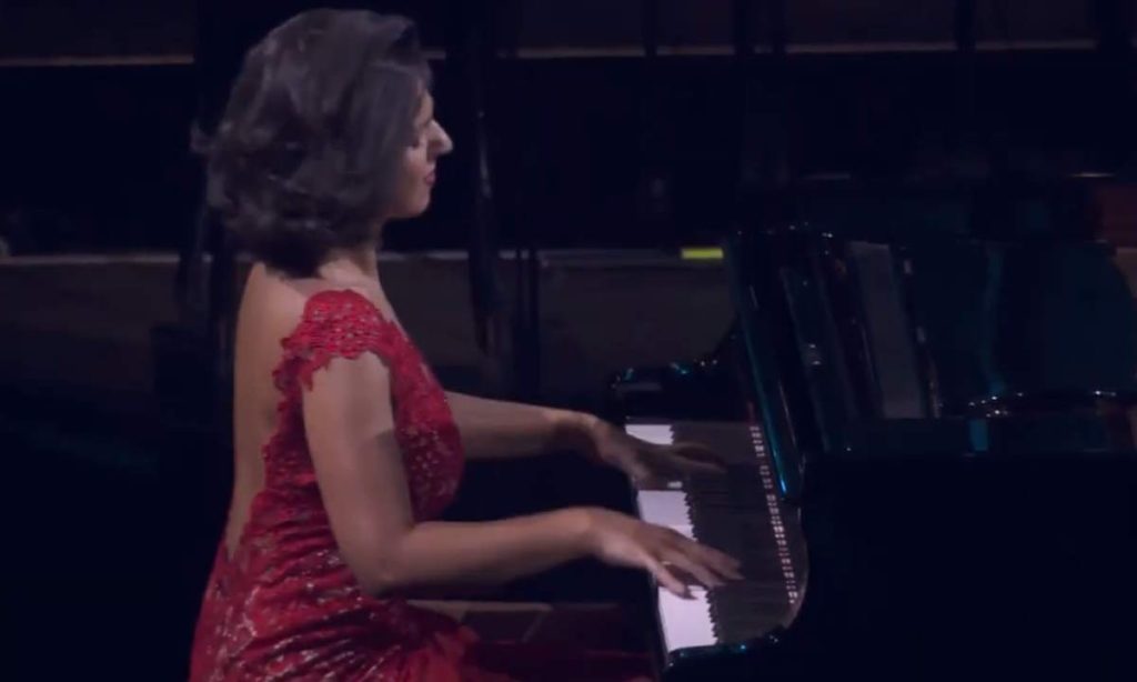 Khatia Buniatishvili performs Maurice Ravel La valse at iTunes festival