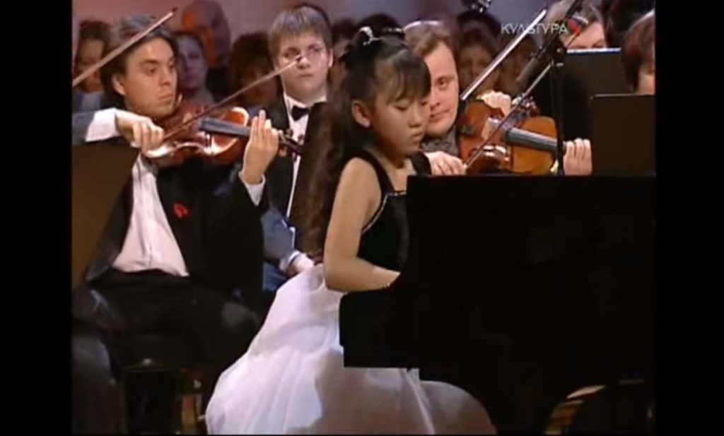 11-year-old Aimi Kobayashi performs Wolfgang Amadeus Mozart's Piano Concerto No. 26