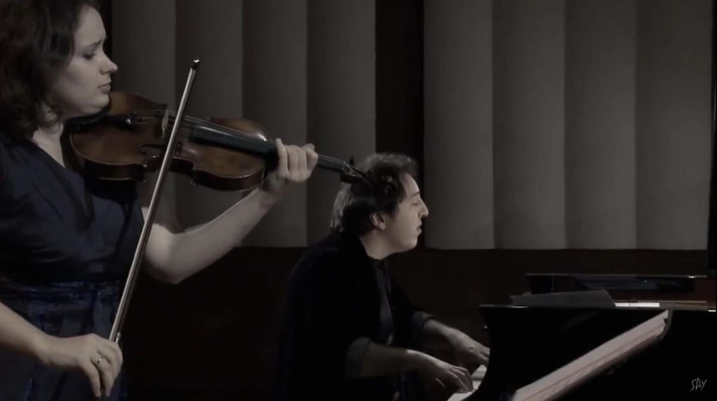 Patricia Kopatchinskaja and Fazıl Say perform Schubert's Violin Sonata in A minor, D. 385