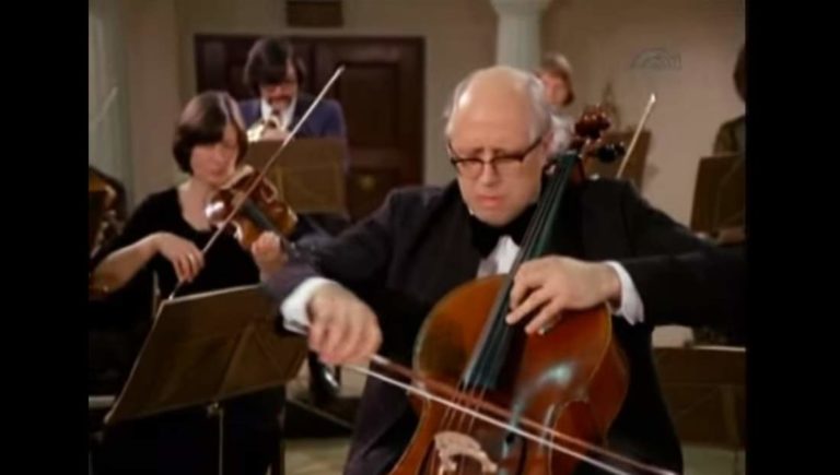 Rostropovich plays Haydn Cello Concerto No. 1