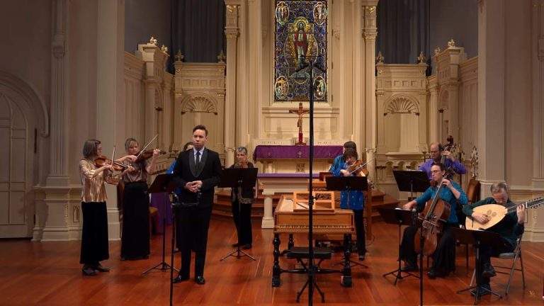 Christopher Lowrey performs Ombra mai fu, the opening aria from the 1738 opera Serse by George Frideric Handel.