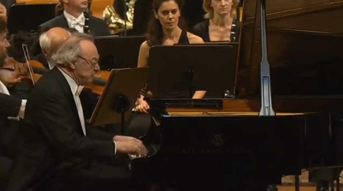 Alfred Brendel performs Ludwig van Beethoven's Piano Concerto No. 3