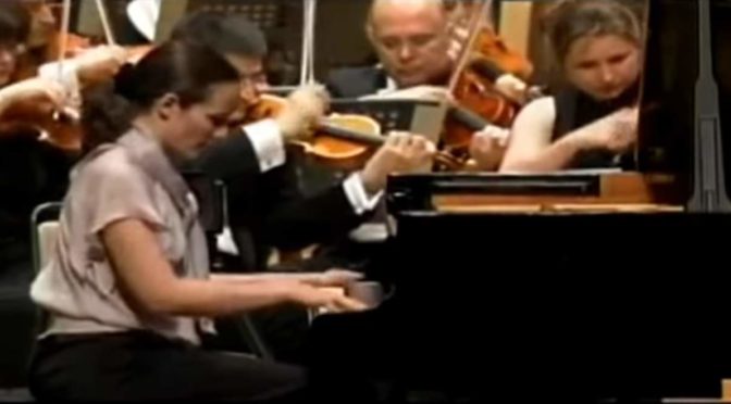 Hélène Grimaud performs Ludwig van Beethoven's Piano Concerto No. 5