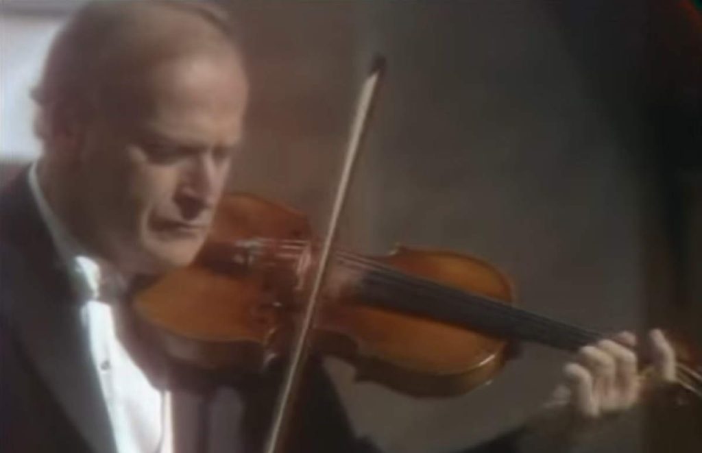 Yehudi Menuhin performs Bach Chaconne