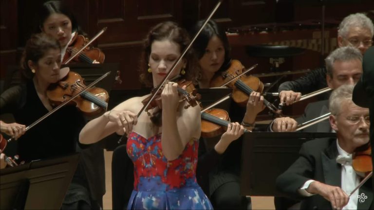 Hilary Hahn performs Beethoven Violin Concerto