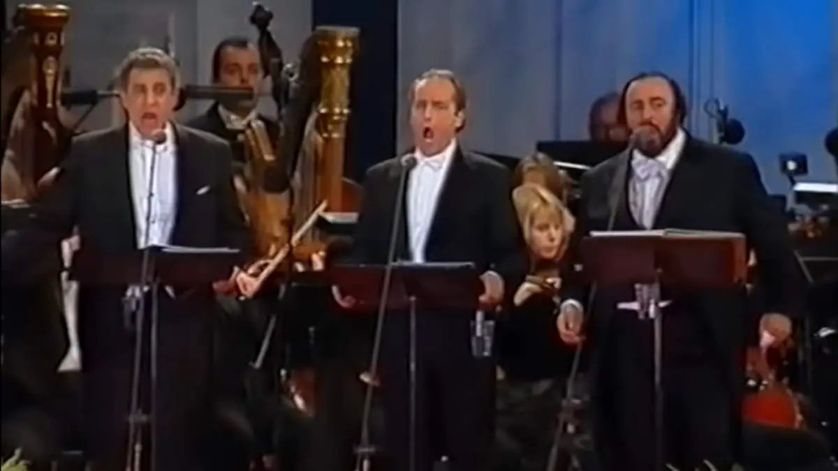 The Three Tenors London 1996 Concert [Full, Remastered Video and Audio