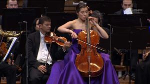 Camille Thomas performs Cello Concerto by Edward Elgar