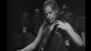 Jacqueline du Pré performs Elgar Cello Concerto