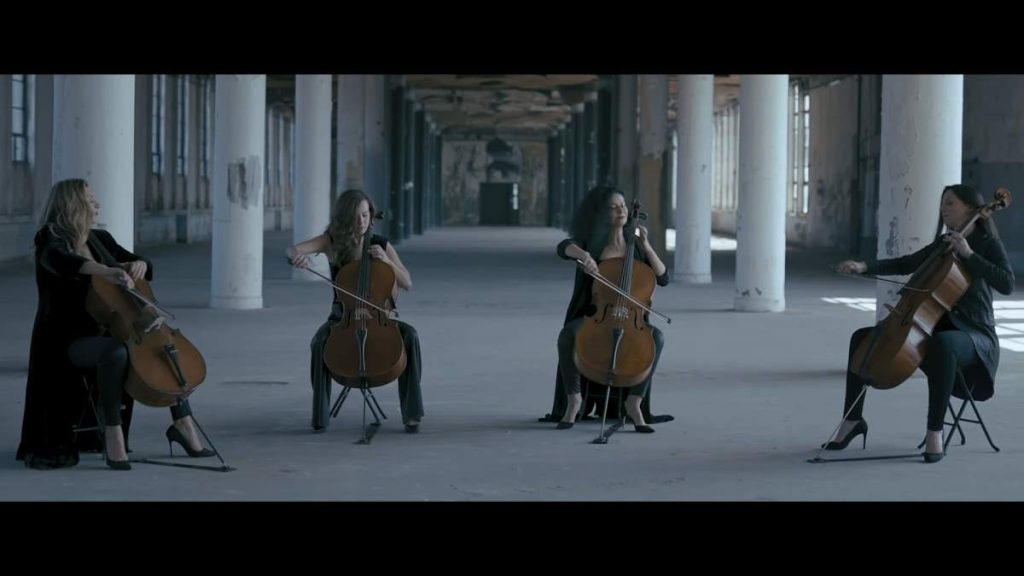 Cello Paradiso, an ensemble comprised of four cellists performs Kumru Ballad by Fazıl Say
