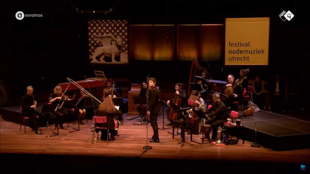 European early music group led by Christina Pluhar, L'Arpeggiata performs pieces from the Venetian composer and organist Francesco Cavalli