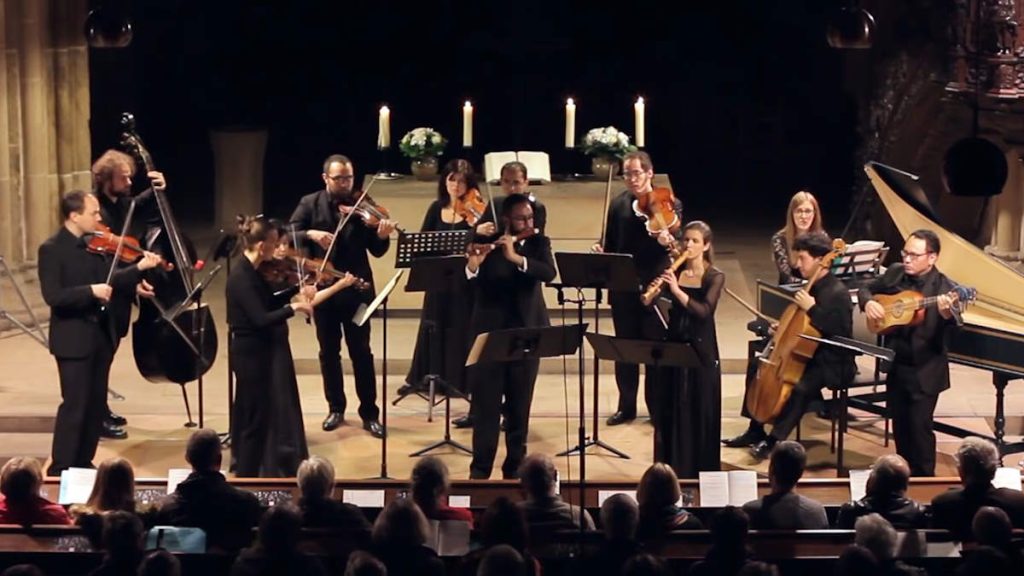 The Bremer Barockorchester performs Georg Philipp Telemann Concerto for Recorder and Flute, TWV 52:e1.