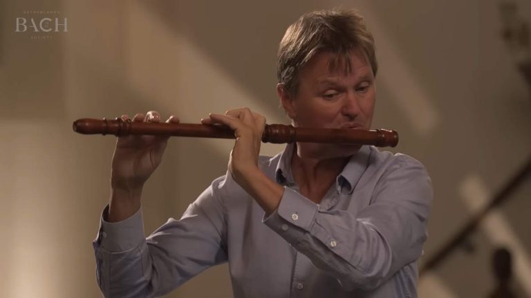 Marten Root performs Johann Sebastian Bach Flute Partita in A minor, BWV 1013