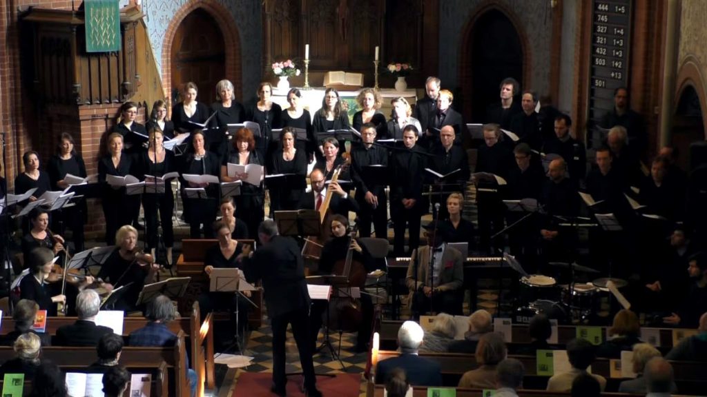 vocal-concertisten performs Bach Nach dir, Herr, verlanget mich