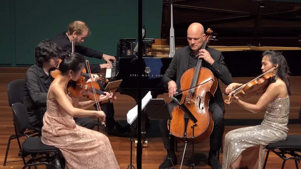 Tang Tee Khoon and friends perform Dvořák Piano Quintet No. 2