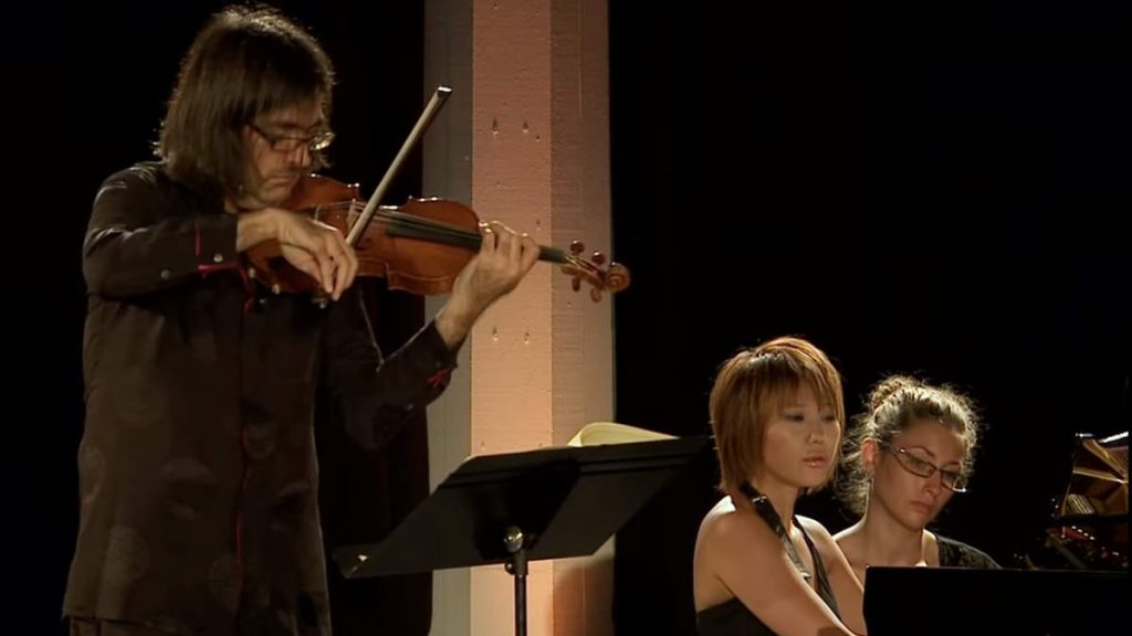 Yuja Wang and Leonidas Kavakos perform Johannes Brahms Violin Sonata No. 3