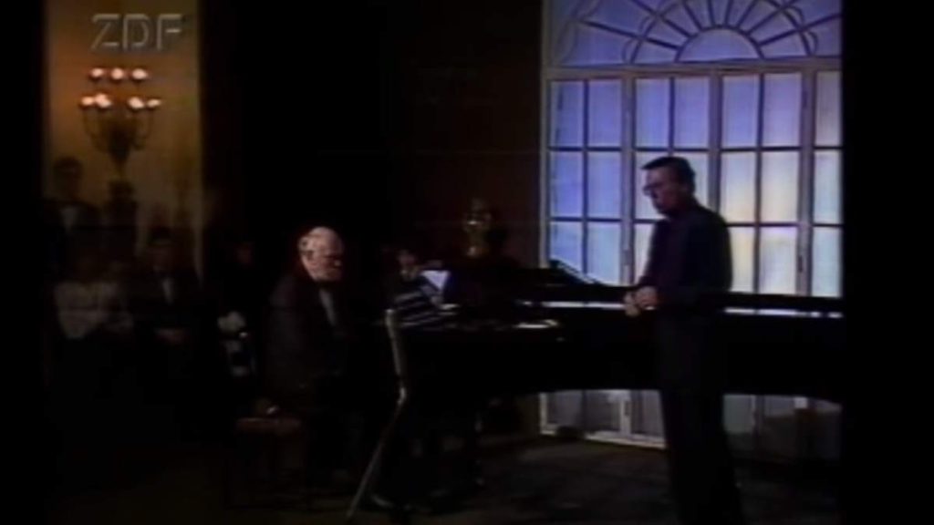 Sviatoslav Richter and Peter Schreier perform Franz Schubert Winterreise (English: Winter Journey)