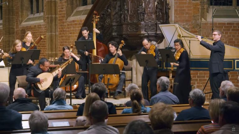 The Bremer Barockorchester performs Telemann Sonata in D major, TWV 44:1
