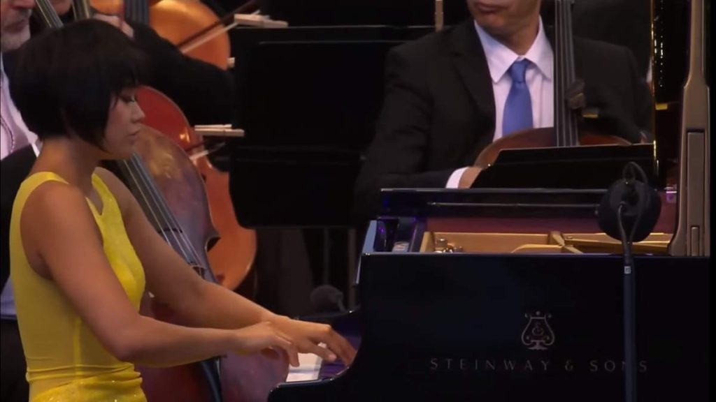 Yuja Wang performs Sergei Rachmaninoff Rhapsody on a Theme of Paganini