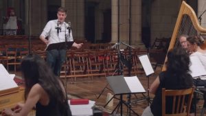 Accompanied by his own early music ensemble, Ensemble Artaserse, French countertenor Philippe Jaroussky sings Francesco Cavalli Ombra Mai Fu.
